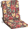 Arden Outdoor Dining Chair Cushion, 20 x 20, Rain-Proof, Fade Resistant, Ruby Clarissa