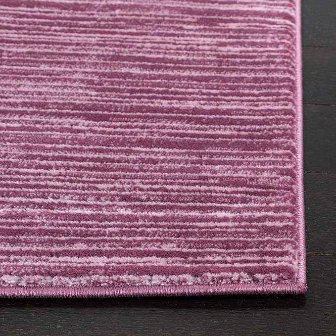 SAFAVIEH Area Rug 8x10 - Vision Collection - Large - Grape Purple , Modern Ombre Design, Non-Shedding & Easy to Clean, Ideal for Living Room, Bedroom, Dining Space (VSN606A)