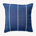 SanVia Indigo Snug Premium Cotton Throw Pillow Covers, 20 x 20 Inches, Artisan Made, Luxurious Handwoven Reversible Couch Pillow Covers with Hidden Zipper, Elegant Home Décor, Insert Not Included