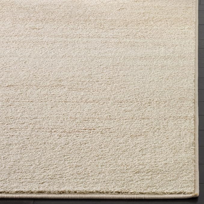 SAFAVIEH Adirondack Collection Area Rug - 3' Square, Champagne & Cream, Modern Ombre Design, Non Shedding & Easy to Clean, Ideal for Living Room, Bedroom, Office, Dining Space (ADR113W)