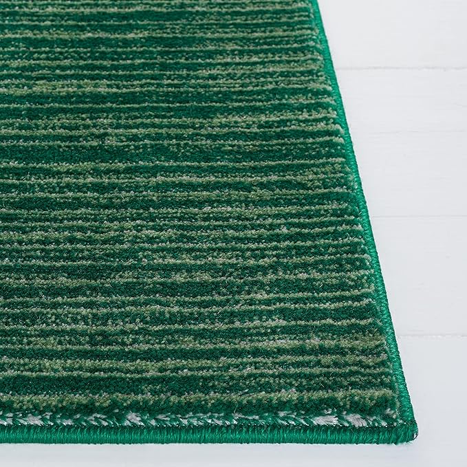 SAFAVIEH Area Rug 3x5 - Vision Collection - Dark Green, Modern Ombre Design, Non-Shedding & Easy to Clean, Ideal for Foyer, Entryway, Bedroom, Accent Space (VSN606Y)