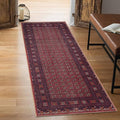 Keen Home Design 2x12 Rug - Machine Washable Runner with Non-Slip Backing, Ideal for Hallway, Entryway, Kitchen, Laundry Room - Vintage, Easy Clean, Durable, Low Pile Rug - (2'6" x 12')