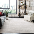 SAFAVIEH Area Rug 12x18 - Adirondack Collection - Large - Ivory & Silver, Modern Ombre Design, Non Shedding & Easy to Clean, Ideal for Living Room, Bedroom, Office, Dining Space (ADR113B)