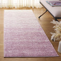 SAFAVIEH Adirondack Collection Runner Rug - 2'6" x 8', Cream & Purple, Modern Ombre Design, Non Shedding & Easy to Clean, Ideal for Hallway, Foyer, Kitchen, Entryway, Bedroom (ADR113L)