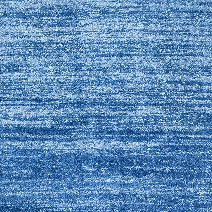 SAFAVIEH Area Rug 3x5 - Adirondack Collection - Light Blue & Dark Blue, Modern Ombre Design, Non Shedding & Easy to Clean, Ideal for Living Room, Bedroom, Office, Dining Space (ADR113F)