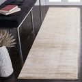 SAFAVIEH Vision Collection Runner Rug - 2'2" x 16', Cream, Modern Ombre Design, Non-Shedding & Easy to Clean, Ideal for Foyer, Hallway, Bedroom (VSN606F)