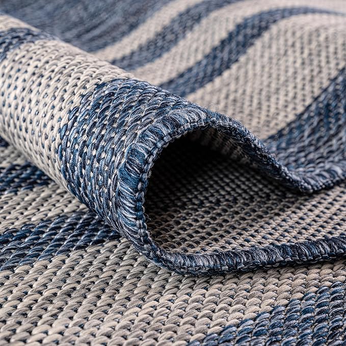 Keen Home Design Terrace Outdoor Runner Rug - 2x8 Washable Indoor/Outdoor Rug for Patio, Kitchen, Balcony, Beach, Garden, Deck and Porch, Size: 2'2"x7'7"