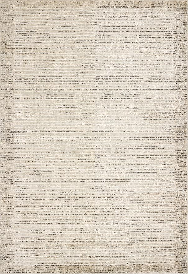 Loloi Jeremiah Brent Bleecker Collection BLE-02 Sand/Charcoal 2'-7" x 10'-0" Runner Rug