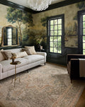 Loloi Chris Loves Julia Palma Collection PLM-08 Olive/Spice 2'-7" x 10'-0" Fringe Runner Rug Vintage Style Boho Living Room Bedroom Carpet