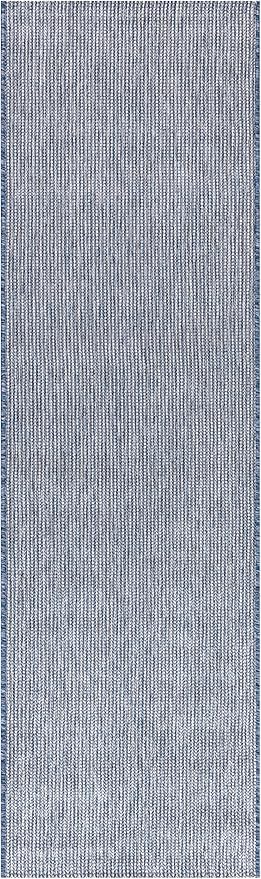 Keen Home Design Terrace Outdoor Runner Rug - 2x8 Washable Indoor/Outdoor Rug for Patio, Kitchen, Balcony, Beach, Garden, Deck and Porch, Size: 2'2"x7'7"