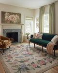 Loloi Rifle Paper Co. Rosa Collection RSA-02 Cream/Multi 8'-4" x 11'-6" Area Rug