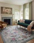 Loloi Rifle Paper Co. Rosa Collection RSA-02 Sky 3'-9" x 5'-6" Accent Rug