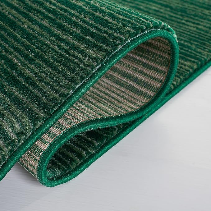 SAFAVIEH Area Rug 11x15 - Vision Collection - Large - Dark Green, Modern Ombre Design, Non-Shedding & Easy to Clean, Ideal for Living Room, Bedroom, Dining Space (VSN606Y)