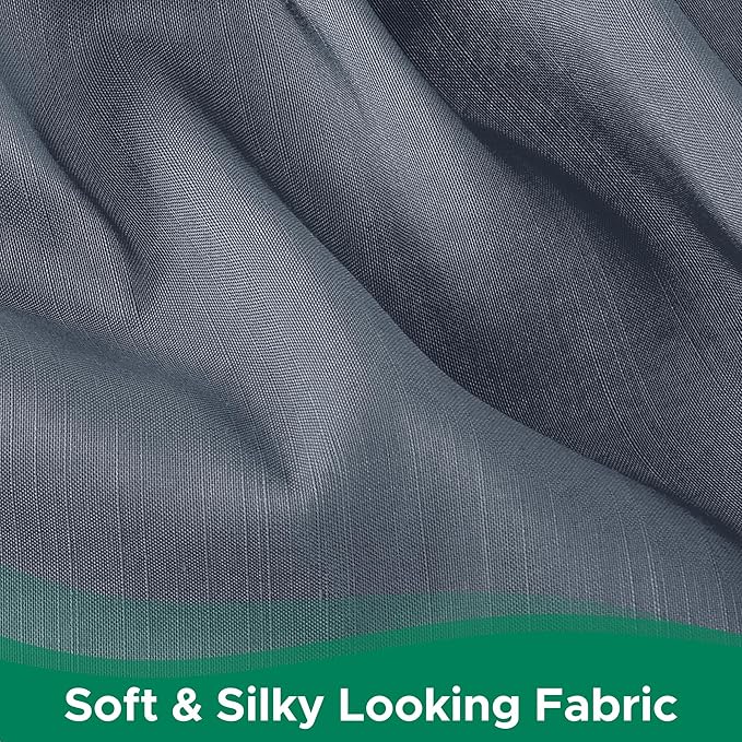 Biscaynebay Wrap Around Bed Skirts for Twin & Twin XL Beds Short Drop of 12", Dark Grey Adjustable Elastic Dust Ruffles Easy Fit Wrinkle Resistant Silky Luxurious Fabric Machine Washable