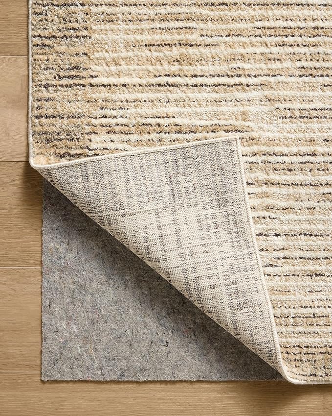 Loloi Jeremiah Brent Bleecker Collection BLE-02 Sand/Charcoal 2'-7" x 10'-0" Runner Rug