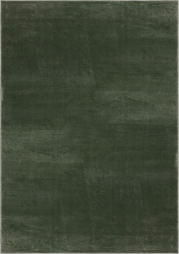 SAFAVIEH Area Rug 8x10 - Revive Collection - Large - Green, Solid Pattern, Non-Shedding & Easy Cleaning, Ideal for Living Room, Bedroom, Office, Dining Space (REV102Y)