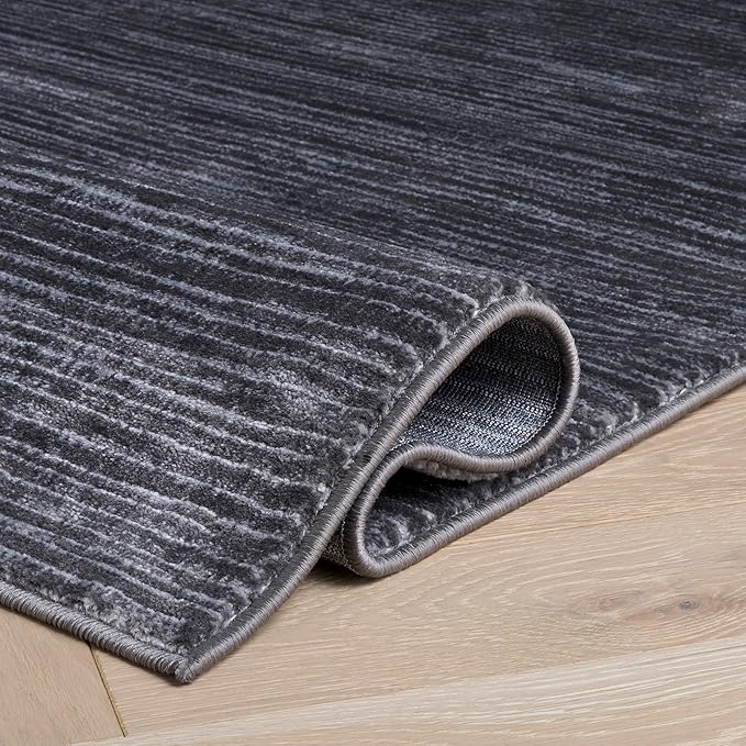 SAFAVIEH Area Rug 3x5 - Vision Collection - Grey, Modern Ombre Design, Non-Shedding & Easy to Clean, Ideal for Foyer, Entryway, Bedroom, Accent Space (VSN606D)