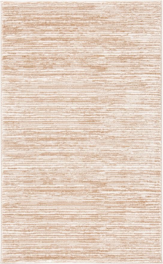 SAFAVIEH Area Rug 3x5 - Vision Collection - Cream, Modern Ombre Design, Non-Shedding & Easy to Clean, Ideal for Foyer, Entryway, Bedroom, Accent Space (VSN606F)