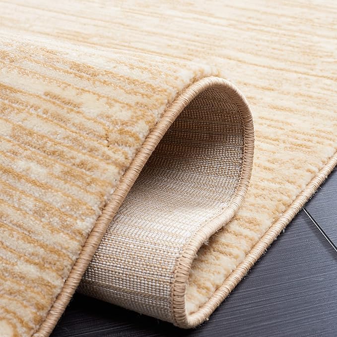 SAFAVIEH Area Rug 9x12 - Vision Collection - Large - Beige, Modern Ombre Design, Non-Shedding & Easy to Clean, Ideal for Living Room, Bedroom, Dining Space (VSN606H)