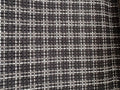 OctoRose 3 Side Zipper Upholstery Checked-Black, Twin Size Futon Cover Sofa DayBed Mattress Slipcover (Checked-Black, Twin Size)