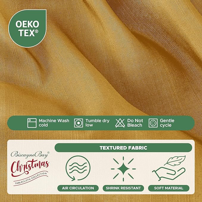 Biscaynebay Wrap Around Bed Skirts for Full & Full XL Beds 17" Long Drop, Gold Adjustable Elastic Dust Ruffles Easy Fit Wrinkle Resistant Silky Luxurious Fabric Machine Washable