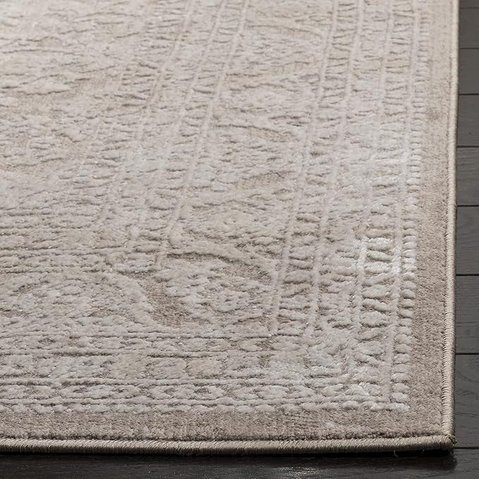 SAFAVIEH Area Rug 9x12 - Reflection Collection - Large - Beige & Cream, Non-Shedding & Easy Cleaning, Ideal for Living Room, Bedroom, Dining Space (RFT668A)