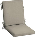 Arden earthFIBER Outdoor Dining Chair Cushion, 20 x 20, Rain-Proof, Fade Resistant, Sandbar Taupe Texture