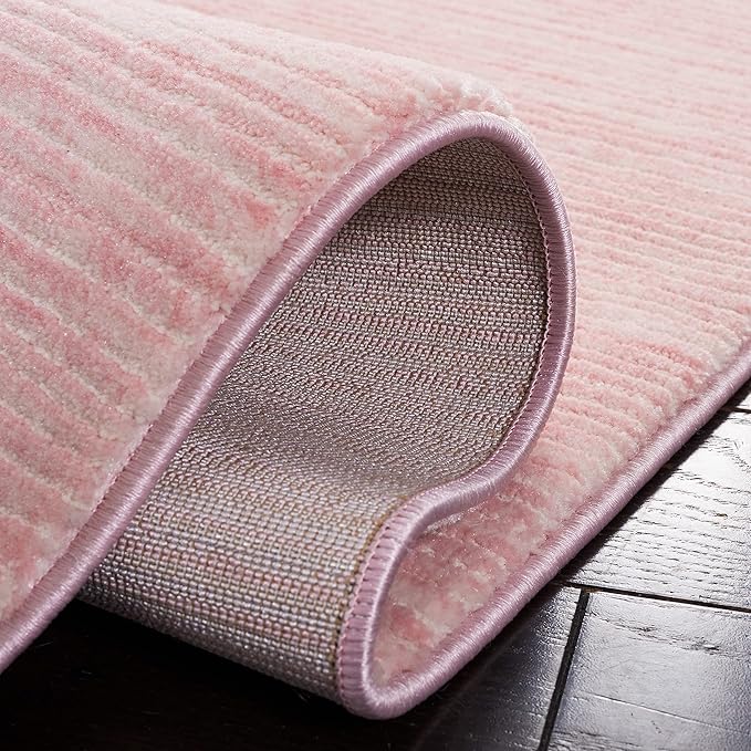SAFAVIEH Area Rug 8x10 - Vision Collection - Large - Pink, Modern Ombre Design, Non-Shedding & Easy to Clean, Ideal for Living Room, Bedroom, Dining Space (VSN606U)
