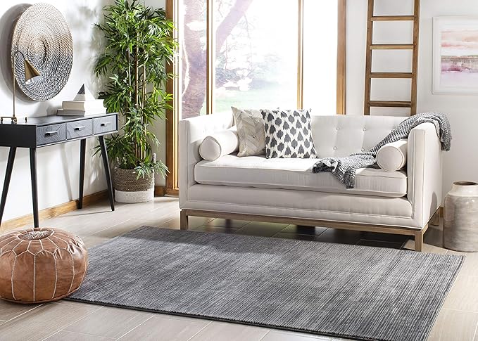 SAFAVIEH Area Rug 11x15 - Vision Collection - Large - Grey, Modern Ombre Design, Non-Shedding & Easy to Clean, Ideal for Living Room, Bedroom, Dining Space (VSN606D)