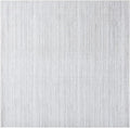 SAFAVIEH Vision Collection Area Rug - 8' Square, Ivory & Grey, Modern Ombre Design, Non-Shedding & Easy to Clean, Ideal for Living Room, Bedroom, Dining Space (VSN606K)