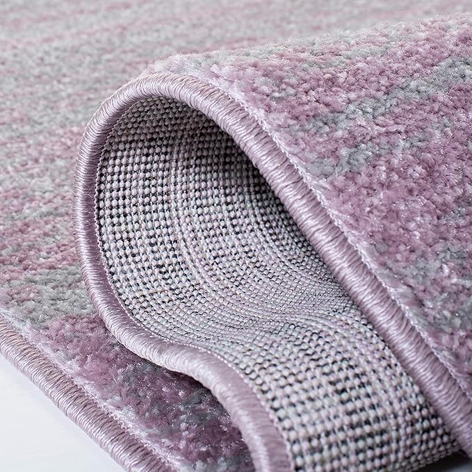 SAFAVIEH Area Rug 3x5 - Adirondack Collection - Purple & Green, Modern Ombre Design, Non Shedding & Easy to Clean, Ideal for Living Room, Bedroom, Office, Dining Space (ADR113V)