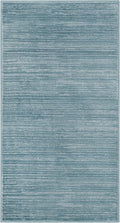 SAFAVIEH Vision Collection Accent Rug - 2' x 3', Aqua, Modern Ombre Design, Non-Shedding & Easy to Clean, Ideal for Entryway, Foyer, Bedroom (VSN606B)