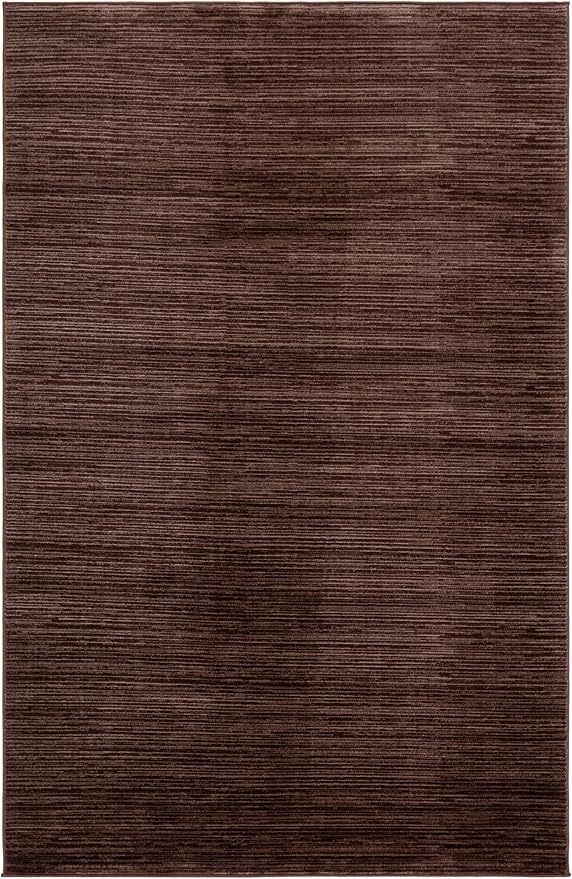 SAFAVIEH Area Rug 6x9 - Vision Collection - Brown, Modern Ombre Design, Non-Shedding & Easy to Clean, Ideal for Living Room, Bedroom, Dining Space (VSN606E)