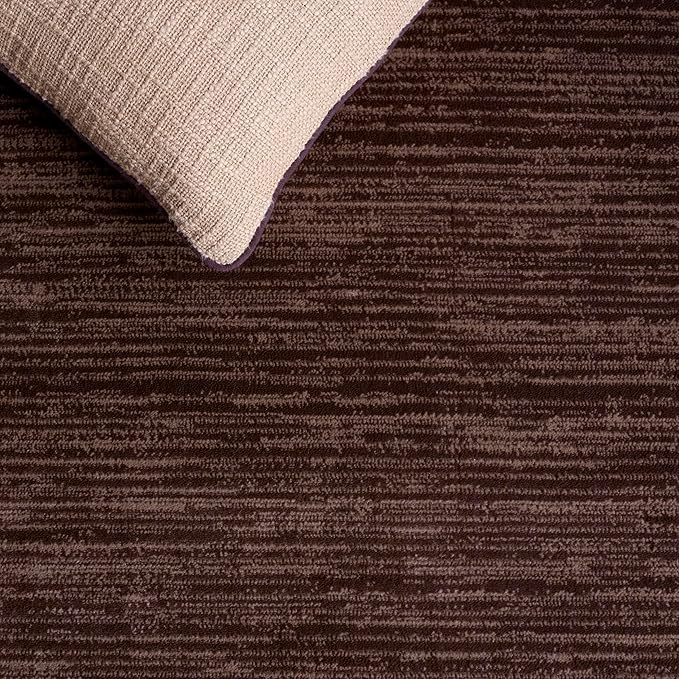 SAFAVIEH Area Rug 6x9 - Vision Collection - Brown, Modern Ombre Design, Non-Shedding & Easy to Clean, Ideal for Living Room, Bedroom, Dining Space (VSN606E)