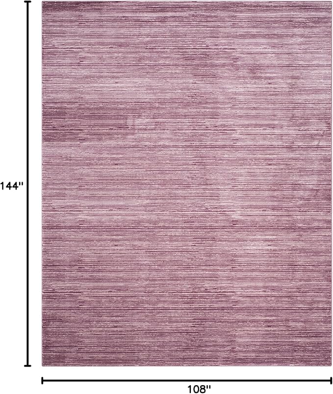 SAFAVIEH Area Rug 9x12 - Vision Collection - Large - Grape Purple, Modern Ombre Design, Non-Shedding & Easy to Clean, Ideal for Living Room, Bedroom, Dining Space (VSN606A)