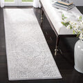 SAFAVIEH Reflection Collection Runner Rug - 2'3" x 6', Light Grey & Cream, Non-Shedding & Easy Cleaning, Ideal for Living Room, Bedroom (RFT668G)