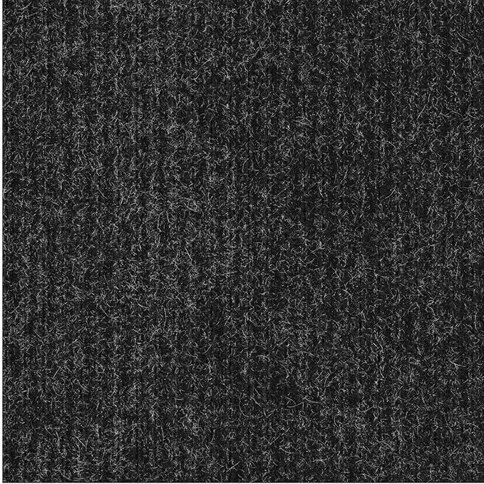 sigun Modern Non-Slip Hallway Runner Rug – Washable, Stain-Resistant & Custom Size – Durable Indoor/Outdoor Carpet for Entryway, Kitchen, Porch, Balcony, Patio & Garage – High-Traffic | Black - 2 x 30