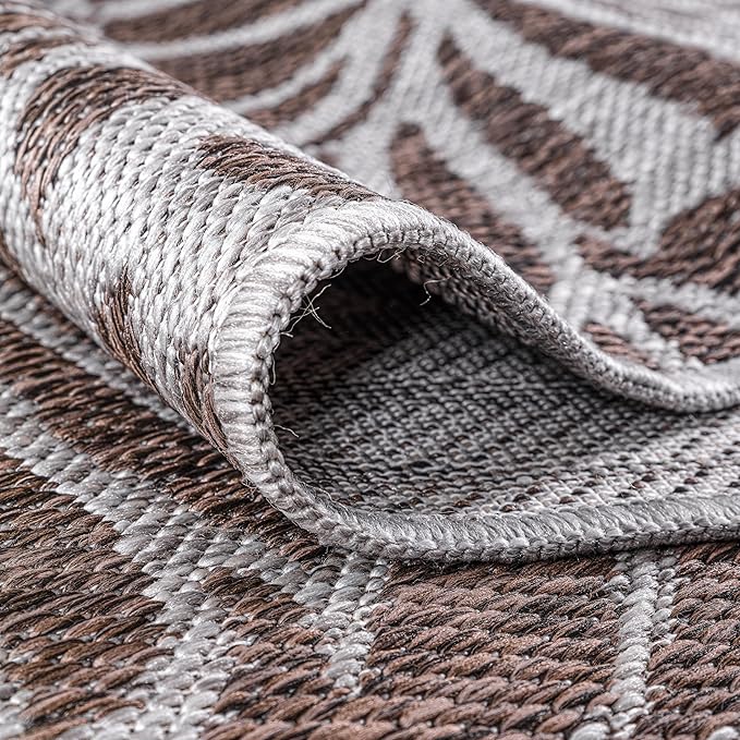 Keen Home Design Terrace Outdoor Runner Rug - 2x6 Washable Indoor/Outdoor Rug for Patio, Kitchen, Balcony, Beach, Garden, Deck and Porch, Size: 2'2"x5'7"
