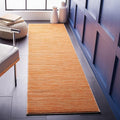SAFAVIEH Vision Collection Runner Rug - 2'2" x 8', Orange, Modern Ombre Design, Non-Shedding & Easy to Clean, Ideal for Entryway, Foyer, Bedroom, Hallway (VSN606P)