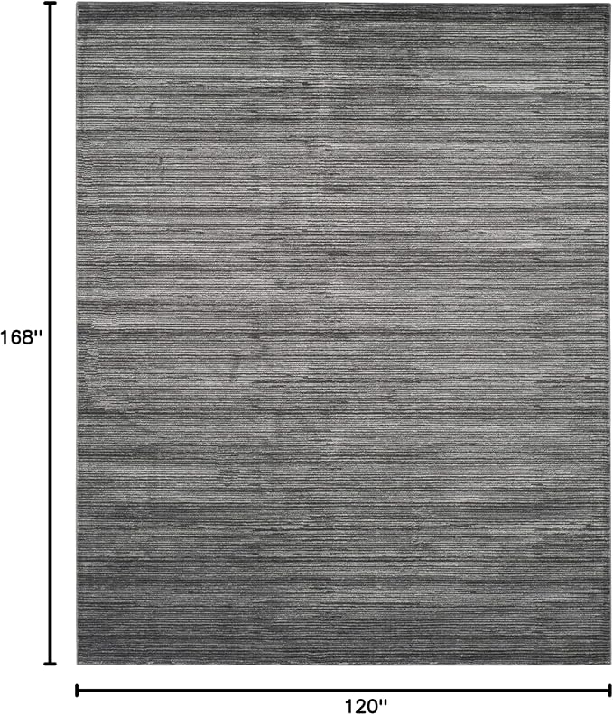 SAFAVIEH Area Rug 10x14 - Vision Collection - Large - Grey, Modern Ombre Design, Non-Shedding & Easy to Clean, Ideal for Living Room, Bedroom, Dining Space (VSN606D)