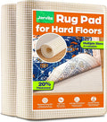 Non-Slip Rug Pad Gripper 10x12 Feet, Anti Skid Mat for Under Area Rugs, Keeps Rugs in Position and Safe, Thick Cushioned Carpet Pad for Hardwood Floors Protection