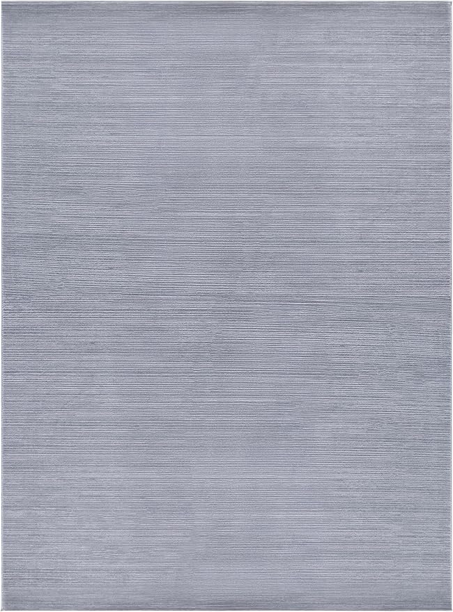 SAFAVIEH Area Rug 10x14 - Vision Collection - Large - Silver, Modern Ombre Design, Non-Shedding & Easy to Clean, Ideal for Living Room, Bedroom, Dining Space (VSN606G)