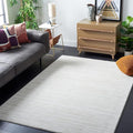 SAFAVIEH Vision Collection Area Rug - 5'1" x 7'6", Ivory, Modern Ombre Design, Non-Shedding & Easy to Clean, Ideal for Living Room, Bedroom, Dining Space (VSN606J)