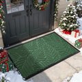 Yimobra 47x32 Large Door Mat Outdoor Indoor, All-Season Waterproof Door Mat Outside Entrance, All-Weather Non-Slip Outside Doormat for Garage Patio Entryway, Green