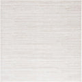 SAFAVIEH Vision Collection Area Rug - 5' Square, Ivory, Modern Ombre Design, Non-Shedding & Easy to Clean, Ideal for Living Room, Bedroom, Dining Space (VSN606J)