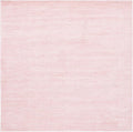 SAFAVIEH Vision Collection Area Rug - 5' Square, Pink, Modern Ombre Design, Non-Shedding & Easy to Clean, Ideal for Living Room, Bedroom, Dining Space (VSN606U)