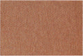 TOWN & COUNTRY BASICS Pax Herringbone Textured Solid Everwash® Washable Area Rug, Low Pile, Non-Slip Backing, Easy Clean Pet & Family Friendly Rug, Rust, 2'11"x4'11"