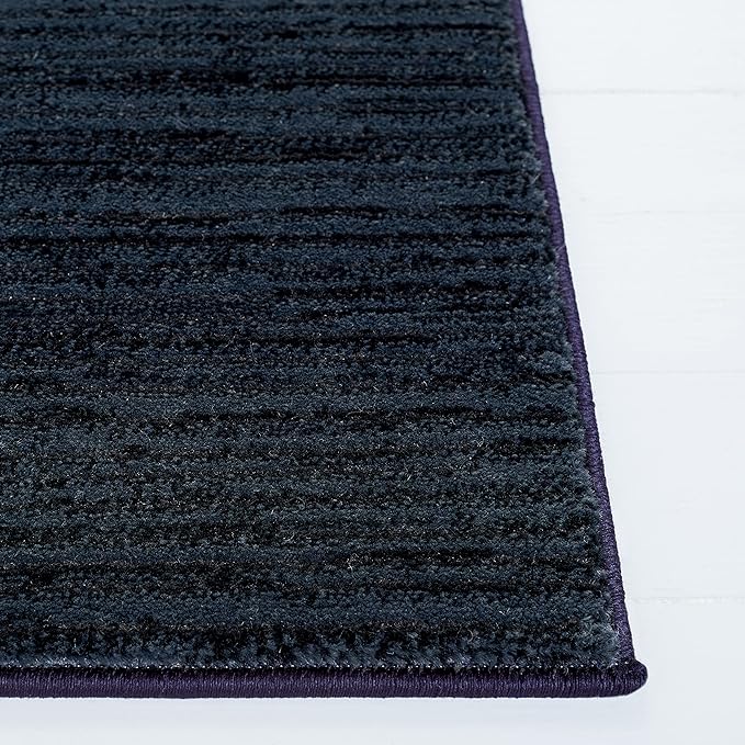 SAFAVIEH Area Rug 6x9 - Vision Collection - Black, Modern Ombre Design, Non-Shedding & Easy to Clean, Ideal for Living Room, Bedroom, Dining Space (VSN606Z)