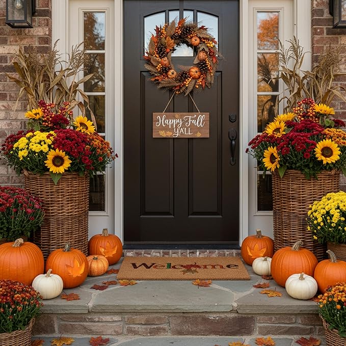 Calloway Mills 121301729 Fall Beauty Doormat, 17" x 29"