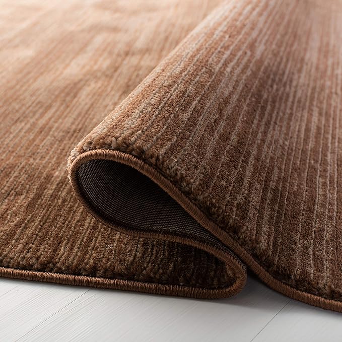 SAFAVIEH Vision Collection Accent Rug - 2'2" x 4', Brown, Modern Ombre Design, Non-Shedding & Easy to Clean, Ideal for Entryway, Foyer, Bedroom (VSN606E)